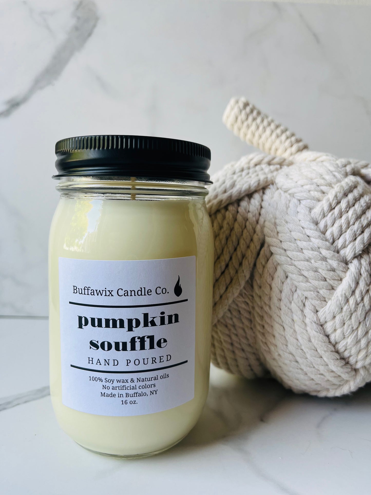 16oz pumpkin soufflé pure soy candle