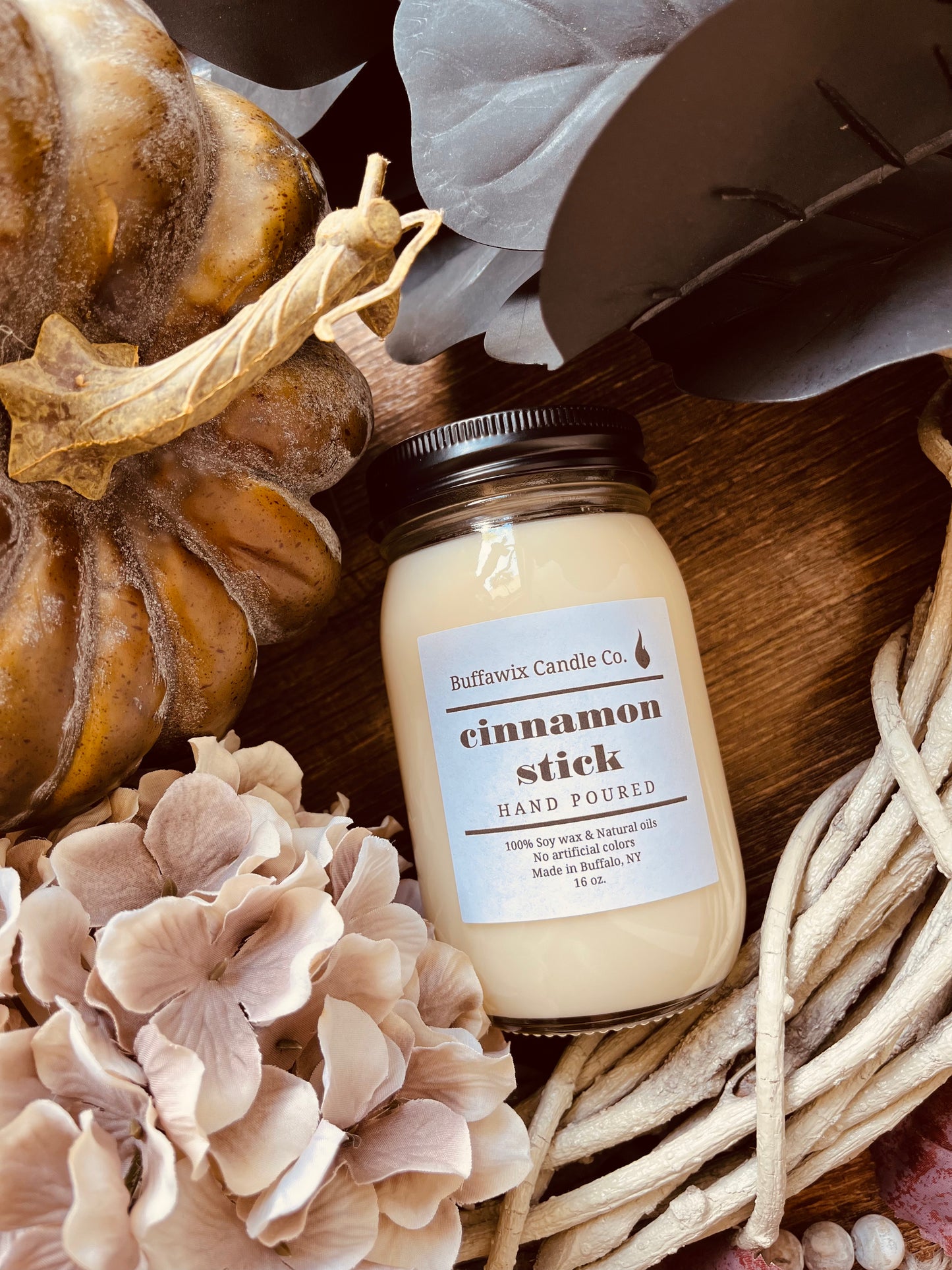 16oz cinnamon stick soy candle
