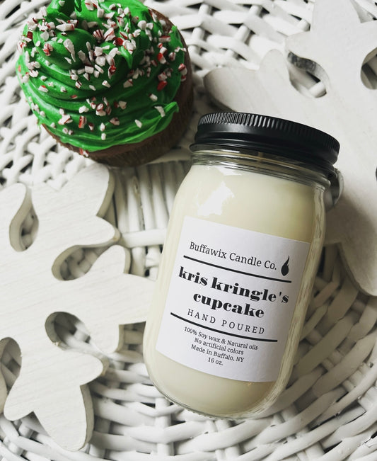 16oz Kris Kringle’s Cupcakes Pure Soy Candle