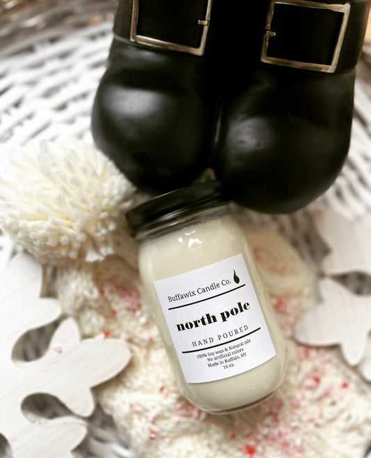 16oz North Pole Soy Candle