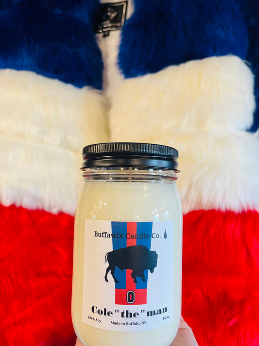 16oz Cole ”the” man pure soy candle