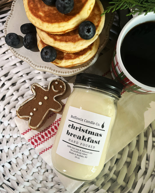 16oz Christmas Breakfast Pure Soy Candle