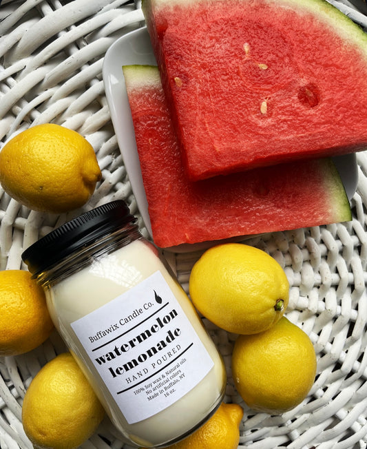 16oz watermelon lemonade pure soy candle