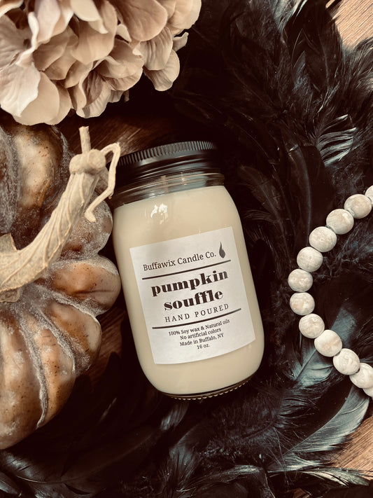 16oz pumpkin soufflé pure soy candle